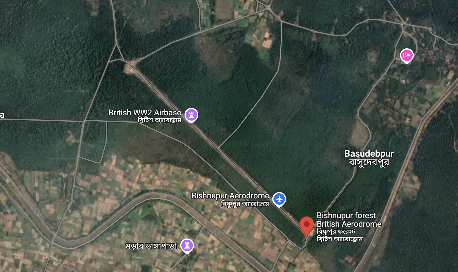 Crowd-sourced location entries on Google Maps.